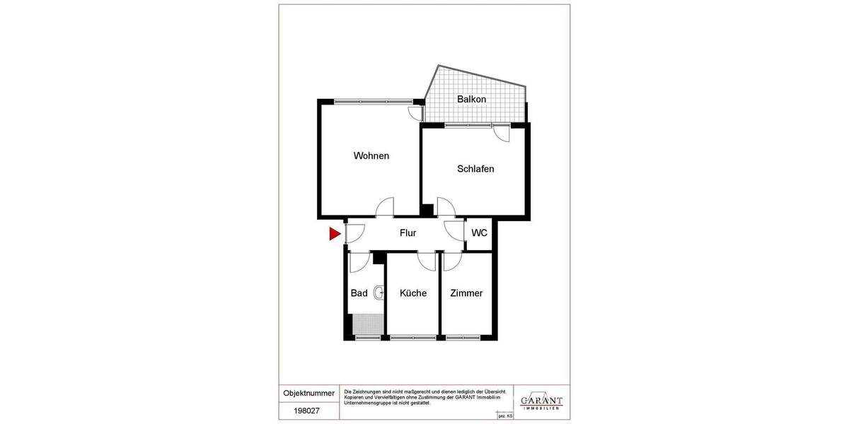 Etagenwohnung Waiblingen - 3 Zimmer, 72 m&sup2;, 1.200&euro; | Angebot:25611355