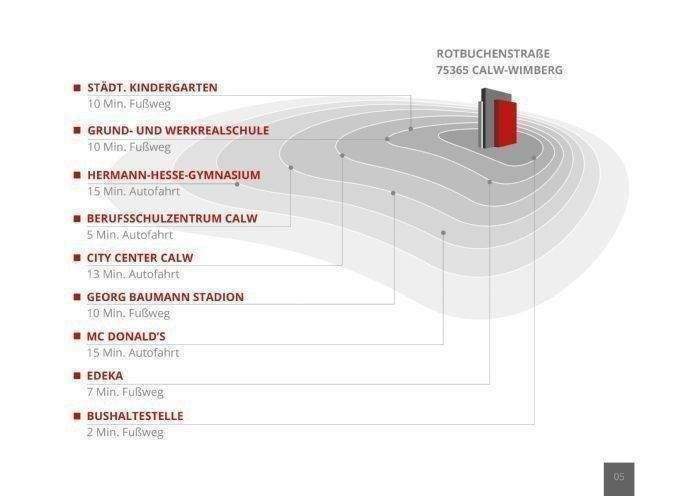 Etagenwohnung Calw Wimberg - 4 Zimmer, 117 m&sup2;, 1.410&euro; | Angebot:24635329