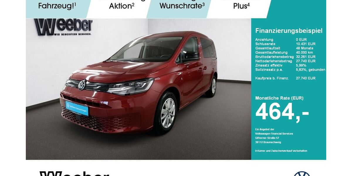 VW Caddy 32.573 km 24.990 &euro; Leonberg 71229