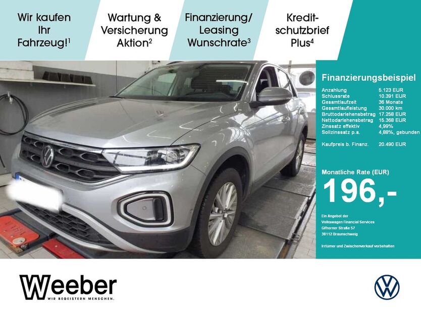 VW T-Roc 48.079 km 20.346 € Herrenberg 71083