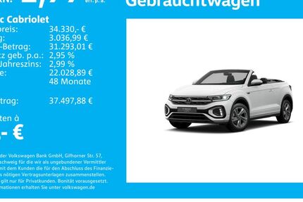 VW T-Roc 6.836 km 33.630 &euro; Stuttgart-Feuerbach 70469