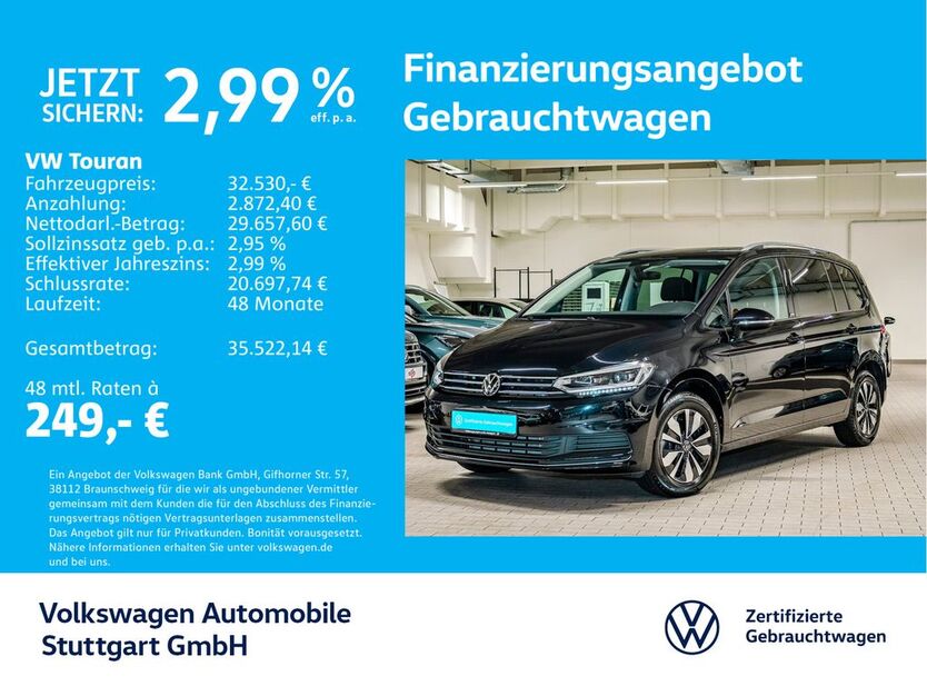 VW Touran 35.544 km 32.530 € Stuttgart-Feuerbach 70469