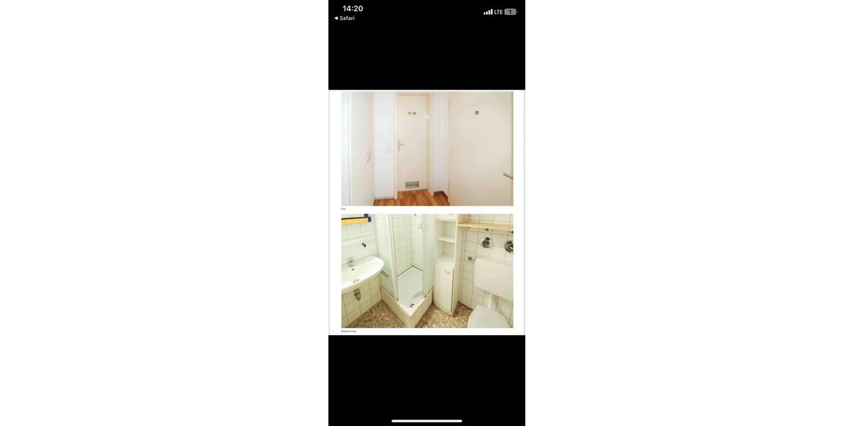 Etagenwohnung Tübingen Derendingen - 1 Zimmer, 23 m&sup2;, 875&euro; | Angebot:25977690