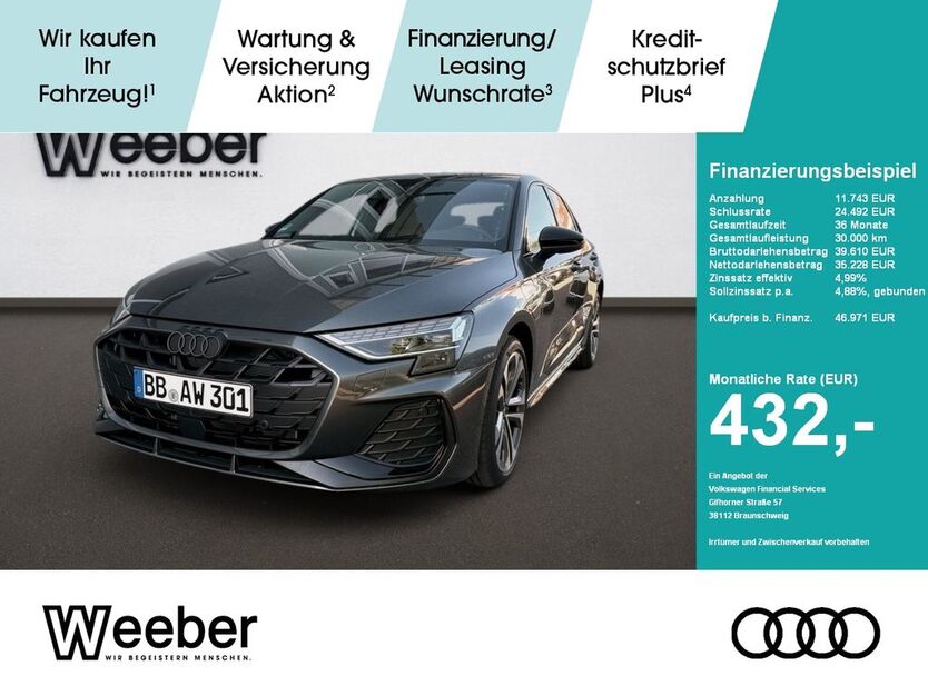 Audi A3 3.500 km 46.971 € Weil der Stadt 71263