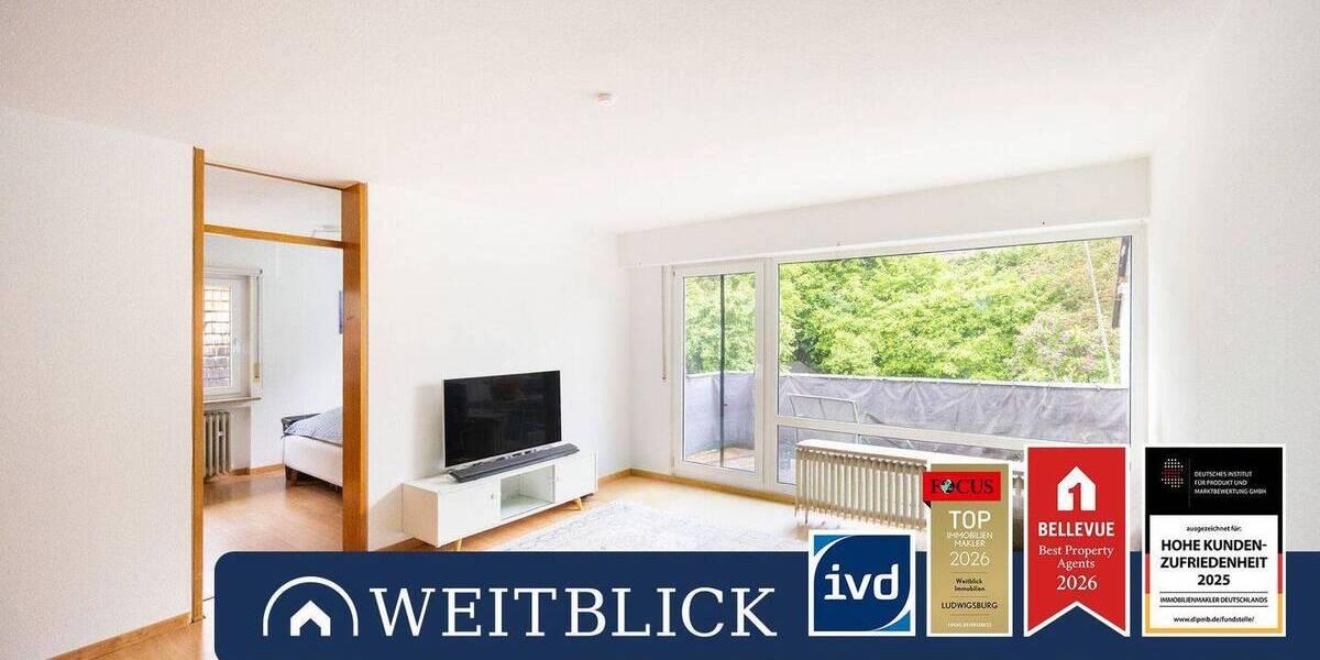 Etagenwohnung Ludwigsburg Eglosheim - 3 Zimmer, 75 m&sup2;, 259.000&euro; | Angebot:26658373