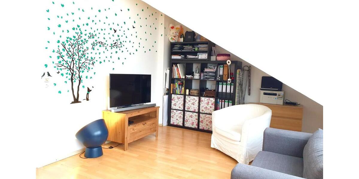 Dachgeschoßwohnung Stuttgart Stuttgart-Ost - 2.5 Zimmer, 48 m&sup2;, 800&euro; | Angebot:24853812