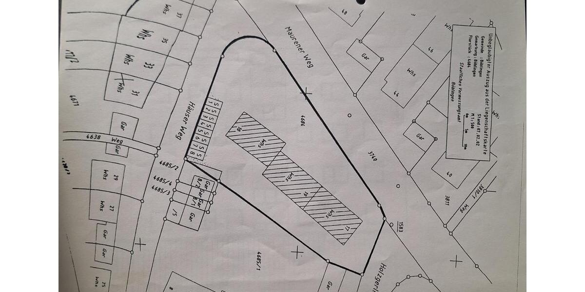 Etagenwohnung Böblingen Dagersheim - 3 Zimmer, 63 m&sup2;, 220.000&euro; | Angebot:27024136