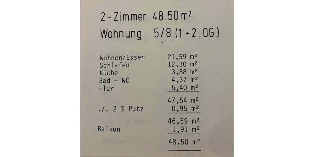 Gepflegte 2-Zimmer-Wohnung mit Balkon & TG-Stellplatz in Tübingen 2 zimmer