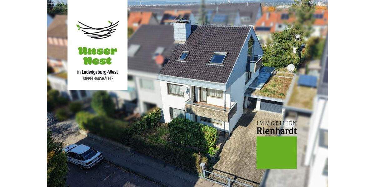 Unser Nest! Doppelhaushälfte in Ludwigsburg-West 6 zimmer