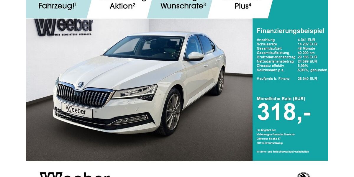 Skoda Superb 99.402 km 28.190 &euro; Herrenberg 71083