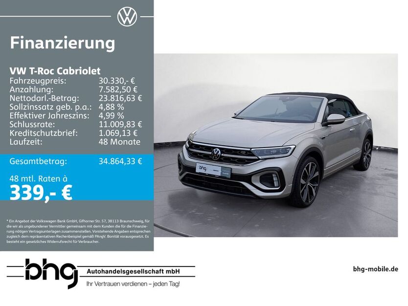 VW T-Roc 40.061 km 30.330 € Reutlingen 72770