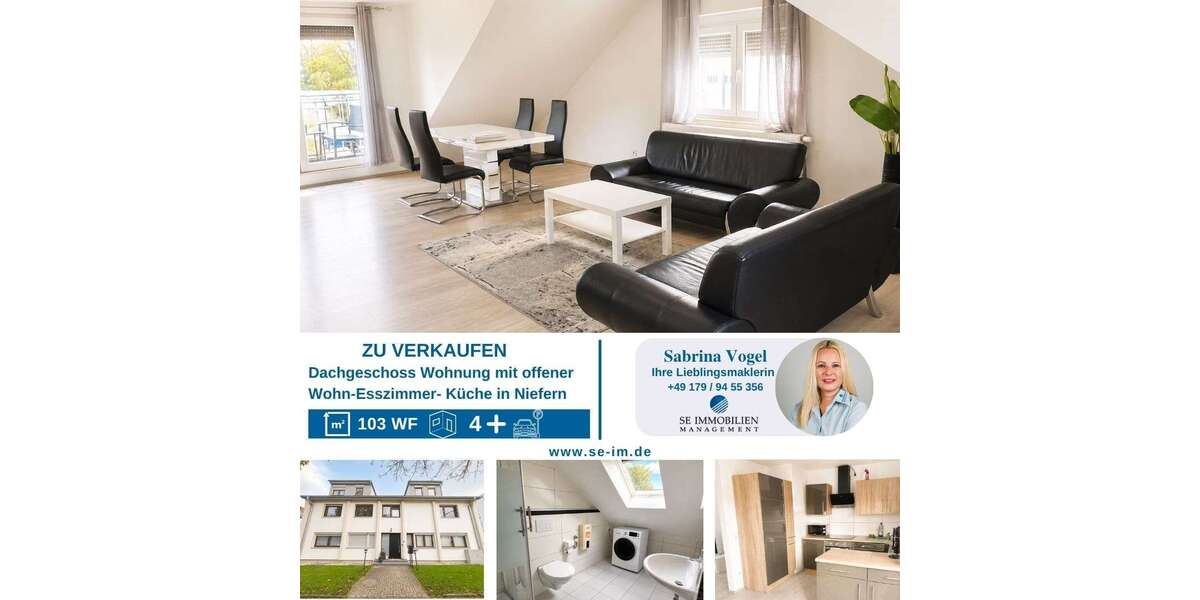 Etagenwohnung Niefern-Öschelbronn Öschelbronn - 4 Zimmer, 104 m&sup2;, 275.000&euro; | Angebot:26641647