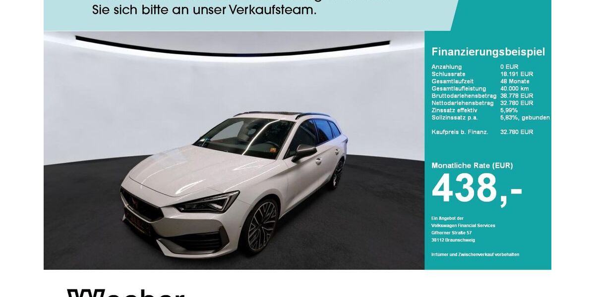 Cupra Leon 25.252 km 32.780 &euro; Herrenberg 71083