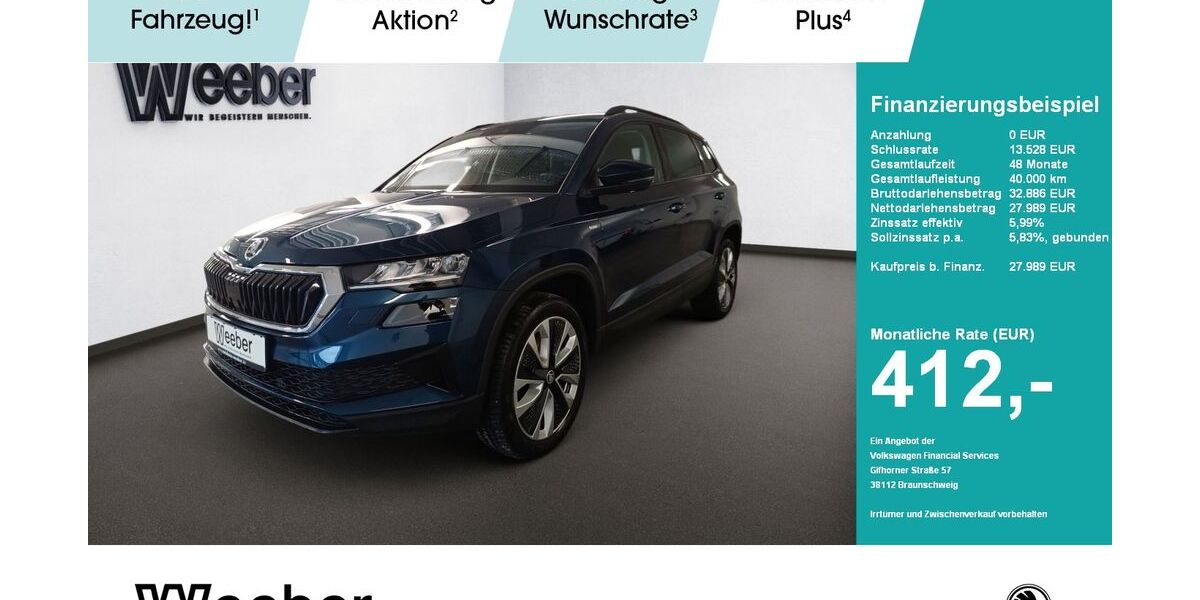 Skoda Karoq 49.742 km 27.839 &euro; Leonberg 71229