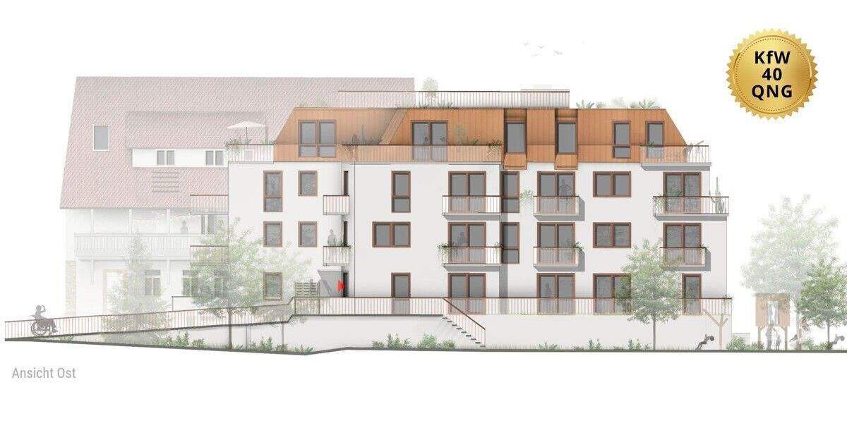 Etagenwohnung Asperg - 2 Zimmer, 56 m&sup2;, 376.500&euro; | Angebot:25779289