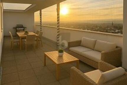 WEITBLICK & WOHLGEFÜHL MIT GROßER DACHTERRASSE 3 zimmer