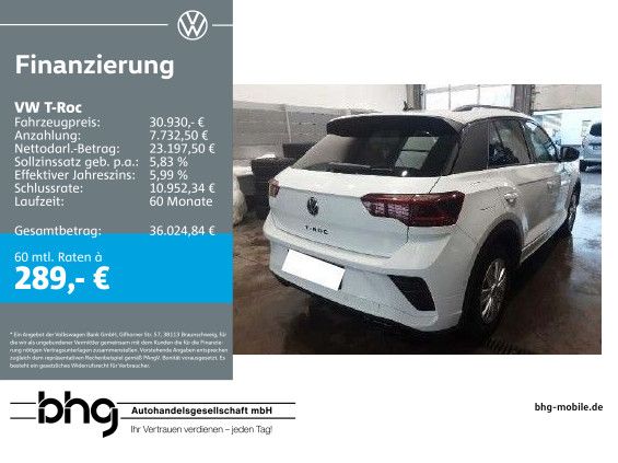 VW T-Roc 15.642 km 30.930 &euro; Reutlingen 72770