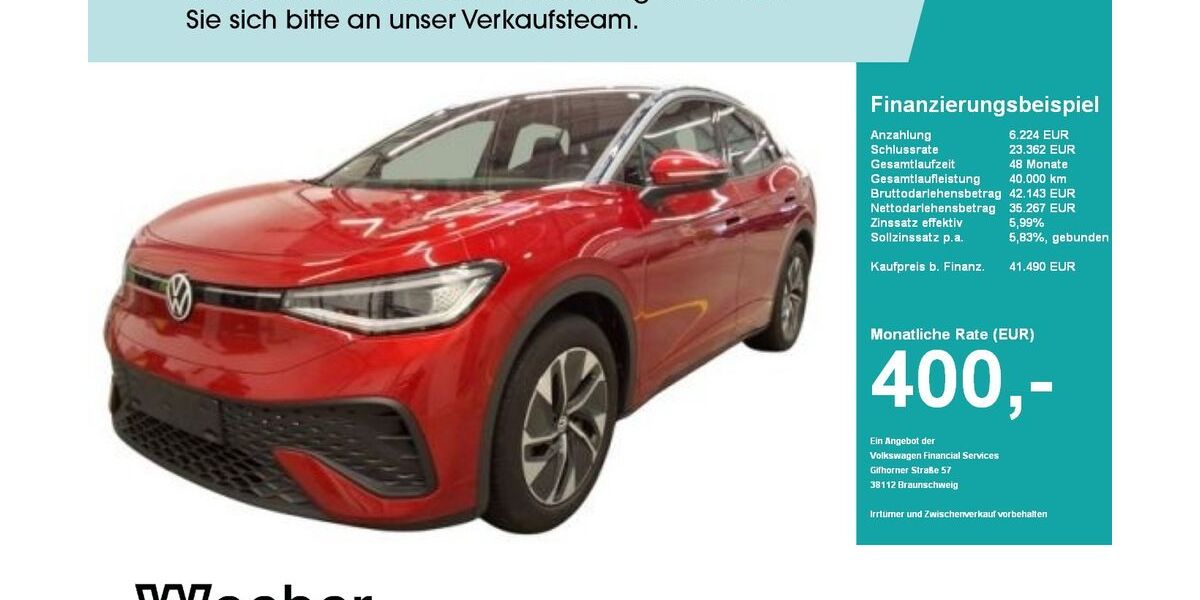 VW ID.5 16.100 km 41.390 &euro; Herrenberg 71083