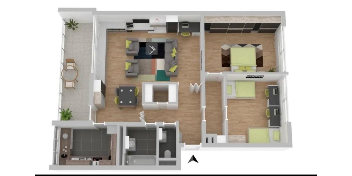 Mehrfamilienhaus, Wohnhaus Sindelfingen Sindelfingen (Stadt) - 3.5 Zimmer, 89 m&sup2;, 390.000&euro; | Angebot:25085453