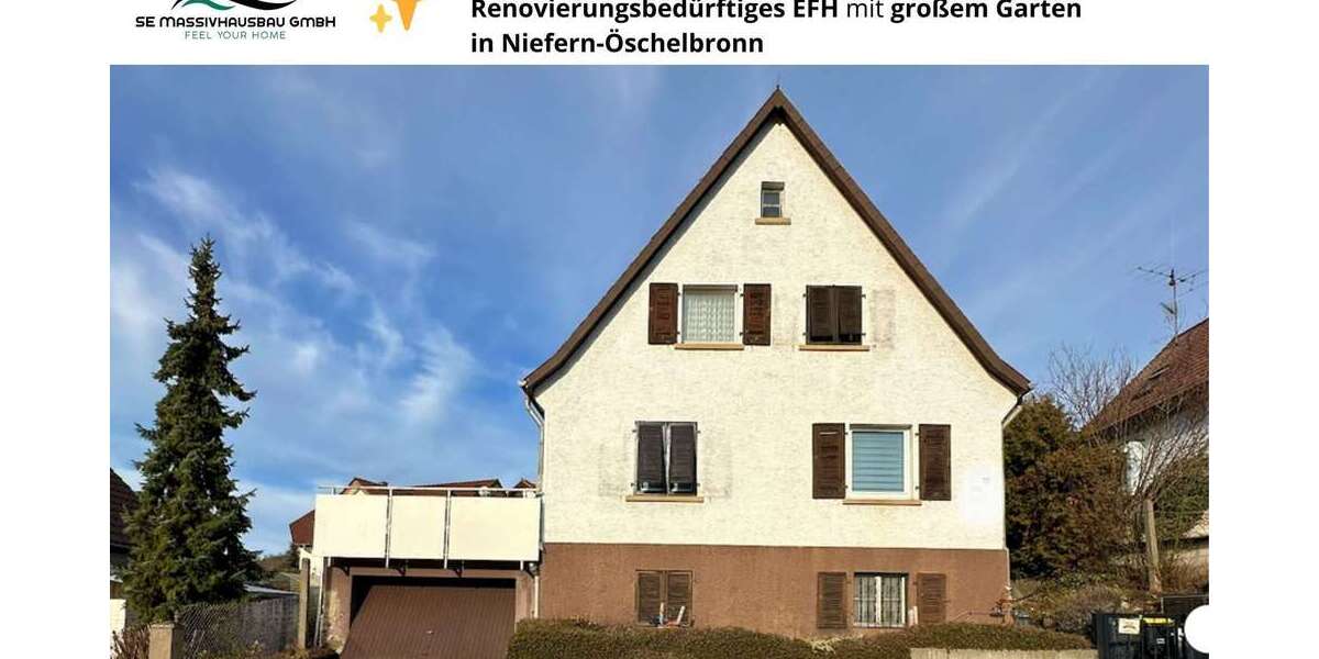 Einfamilienhaus Niefern-Öschelbronn Öschelbronn - 6 Zimmer, 159 m&sup2;, 369.000&euro; | Angebot:24517607