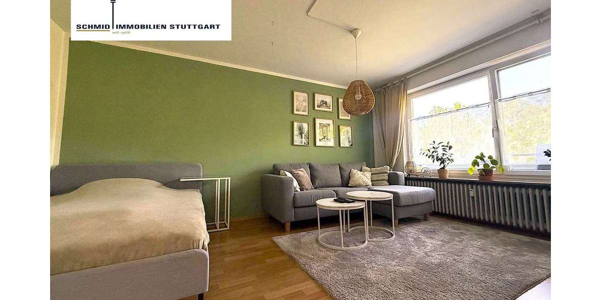 Etagenwohnung Stuttgart Botnang - 1 Zimmer, 39 m&sup2;, 750&euro; | Angebot:27091453