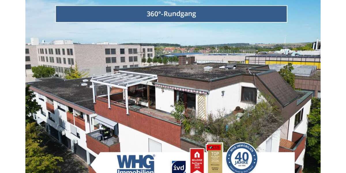Etagenwohnung Freiberg am Neckar - 4.5 Zimmer, 120 m&sup2;, 339.000&euro; | Angebot:22609936