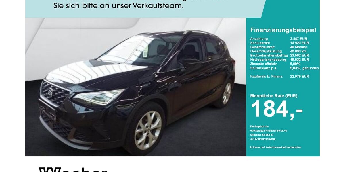 Seat Arona 23.978 km 22.879 &euro; Leonberg 71229