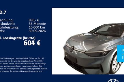 VW ID.7 14.883 km 48.930 &euro; Stuttgart 70563