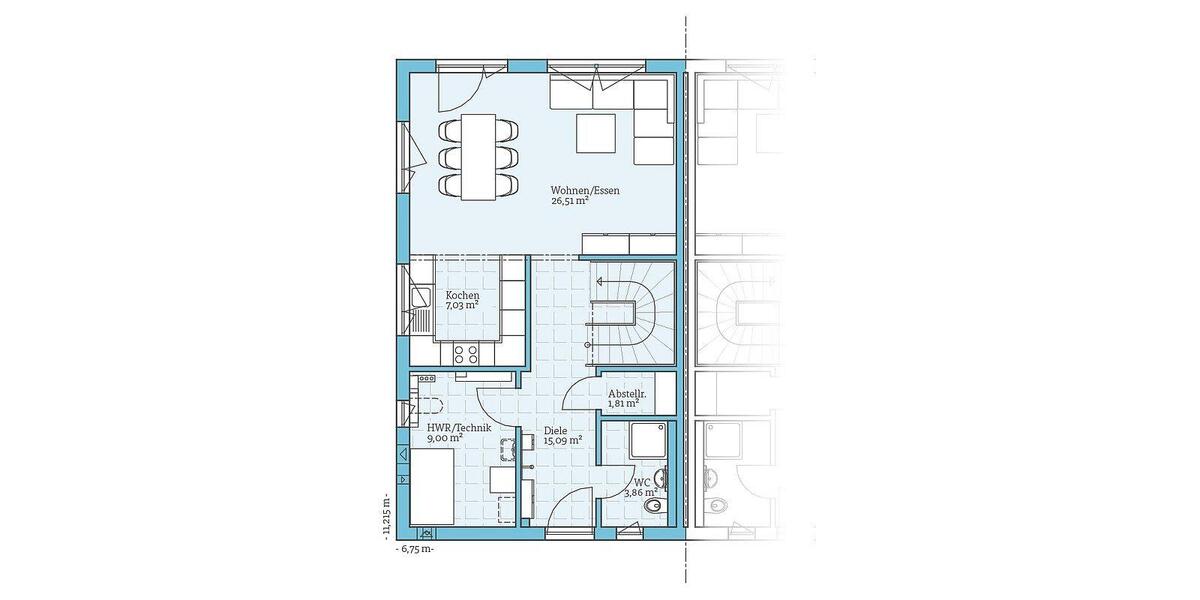 Doppelhaushälfte Reutlingen Altenburg - 509.500&euro; | Angebot:26623668