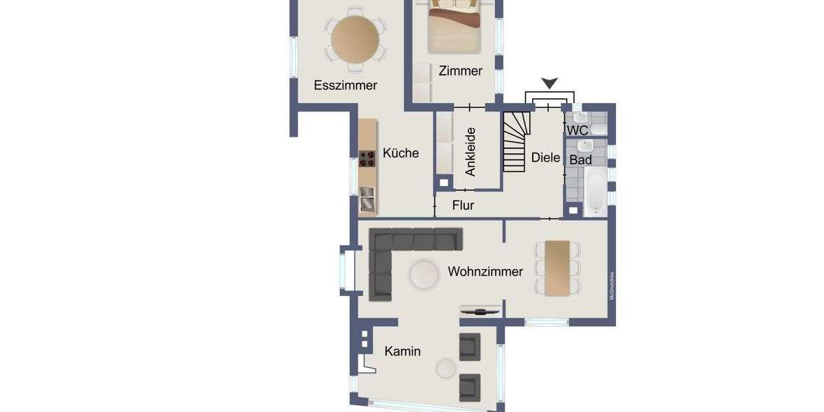 Einfamilienhaus Niefern-Öschelbronn Öschelbronn - 7 Zimmer, 155 m&sup2;, 395.000&euro; | Angebot:24860331