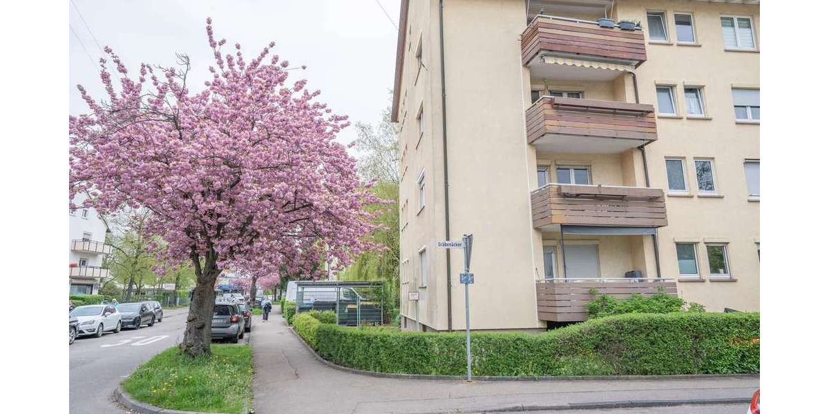 Etagenwohnung Ludwigsburg Eglosheim - 3 Zimmer, 56 m&sup2;, 196.000&euro; | Angebot:26516953
