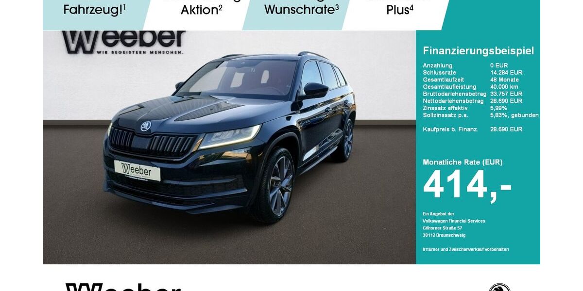 Skoda Kodiaq 114.733 km 27.790 &euro; Calw 75365