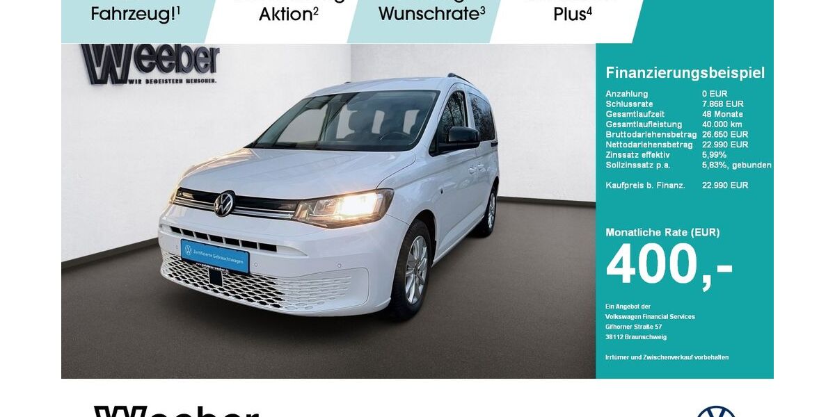 VW Caddy 104.798 km 22.590 &euro; Herrenberg 71083