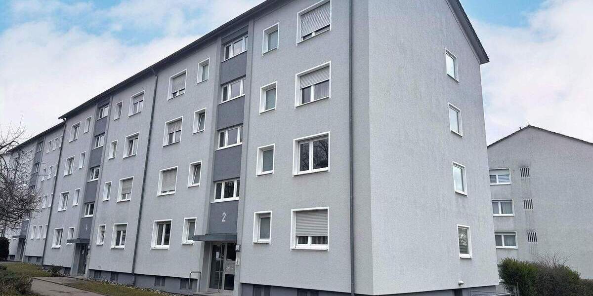 Etagenwohnung Sindelfingen Ost - 2 Zimmer, 60 m&sup2;, 189.000&euro; | Angebot:25043333