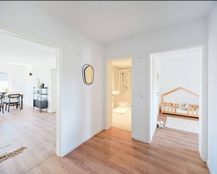 Frisch renovierte 3 Zimmer-Wohnung in Gebersheim