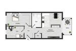Etagenwohnung Sindelfingen Mitte - 3 Zimmer, 77 m&sup2;, 518.000&euro; | Angebot:26410412