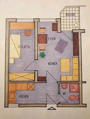 Etagenwohnung Waiblingen - 2 Zimmer, 39 m&sup2;, 175.000&euro; | Angebot:27157069