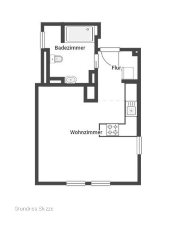 Lichtdurchflutete Single-Wohnung in zentraler Lage