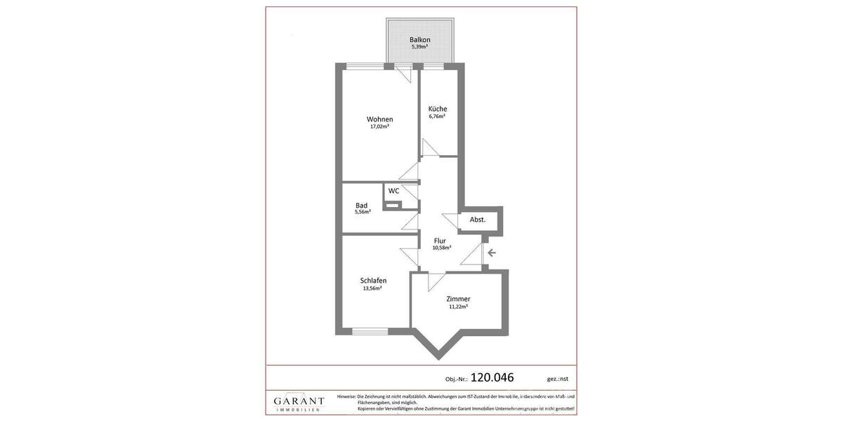 Etagenwohnung Kernen im Remstal Rommelshausen - 3 Zimmer, 70 m&sup2;, 325.000&euro; | Angebot:24438397