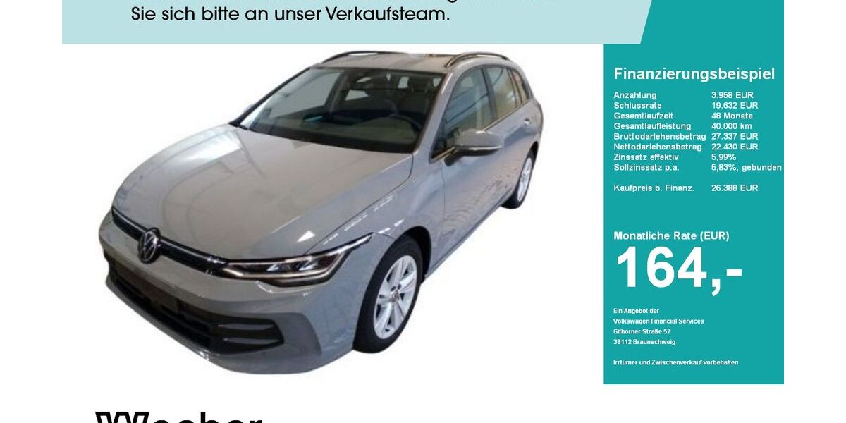 VW Golf 9.383 km 26.278 &euro; Herrenberg 71083