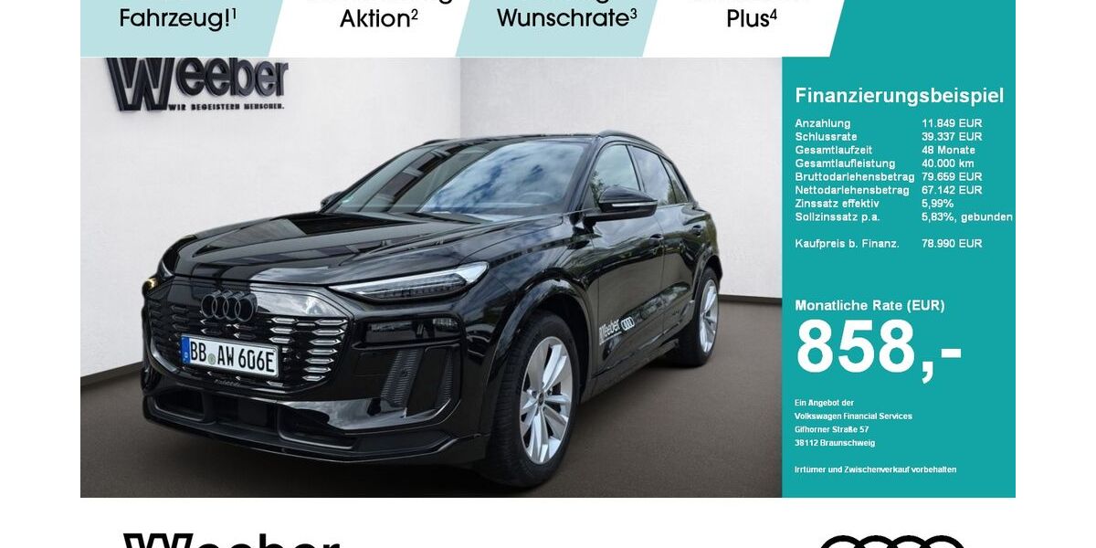 Audi SQ6 e-tron 19.900 km 75.390 &euro; Herrenberg 71083