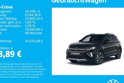 VW T-Cross 1.505 km 30.430 &euro; Stuttgart-Wangen 70188