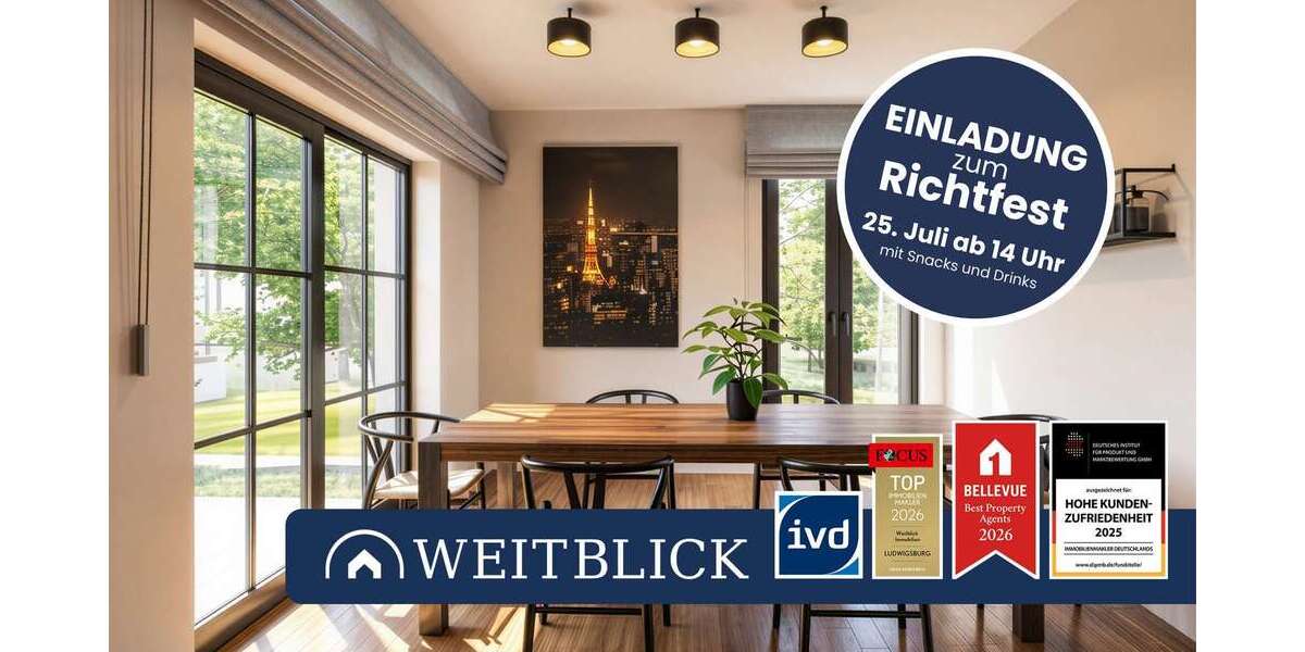 Etagenwohnung Ludwigsburg Hoheneck - 3 Zimmer, 104 m&sup2;, 659.000&euro; | Angebot:26972106