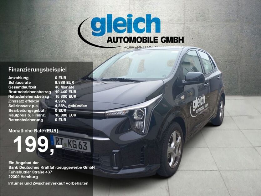 Kia Picanto 3.391 km 15.890 € Reutlingen 72770