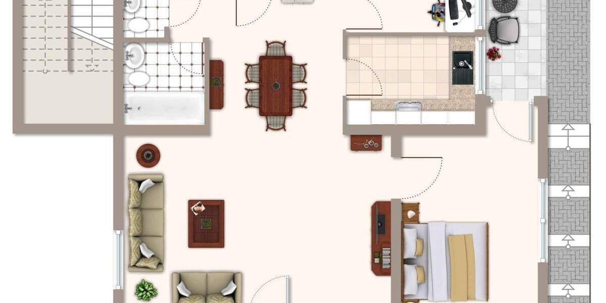 Etagenwohnung Esslingen Wiflingshausen - 3 Zimmer, 90 m&sup2;, 249.000&euro; | Angebot:23972859