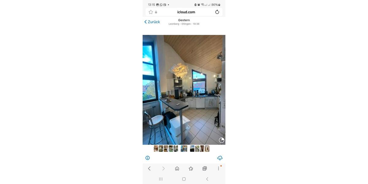 Dachgeschoßwohnung Leonberg - 2 Zimmer, 56 m&sup2;, 950&euro; | Angebot:27593074