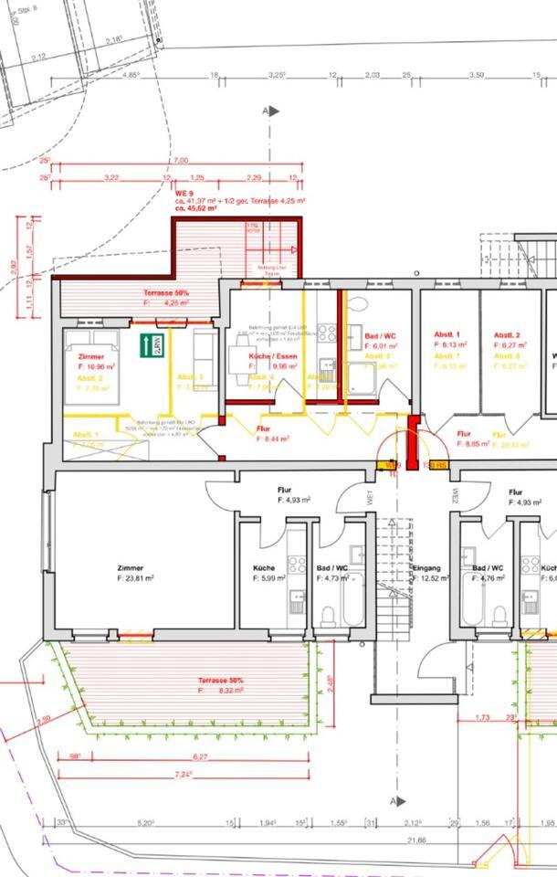 2-Zimmer EG Ausbaurohling 48qm in Stuttgart Hedelfingen zimmer