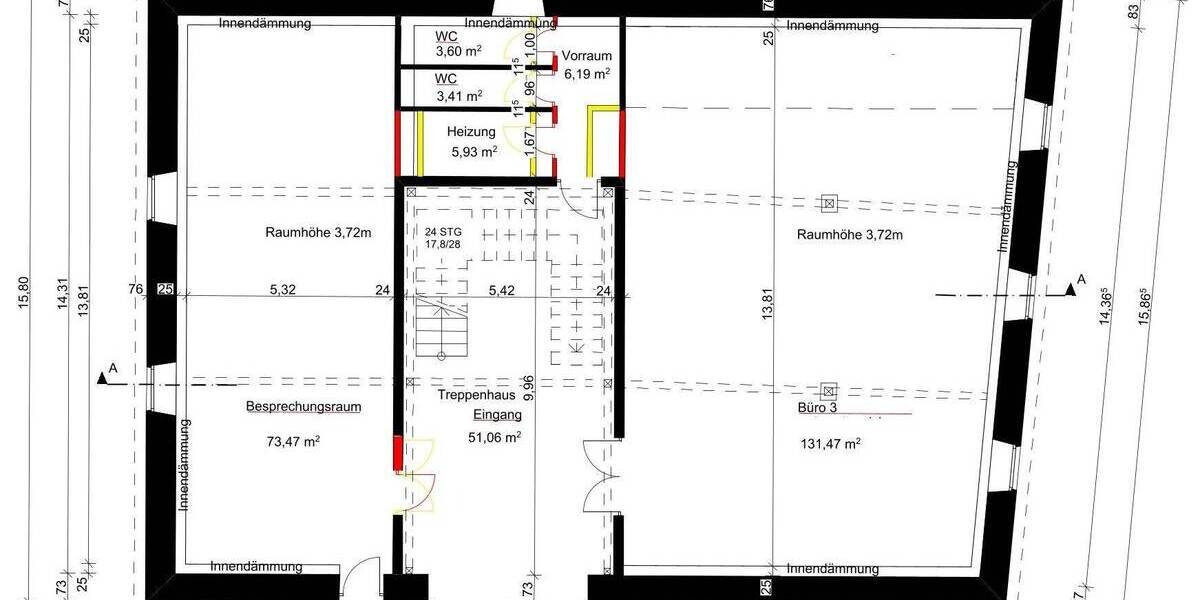 Gewerbeobjekt Tübingen Lustnau - 6 Zimmer, 545 m&sup2;, 1.650.000&euro; | Angebot:24049803