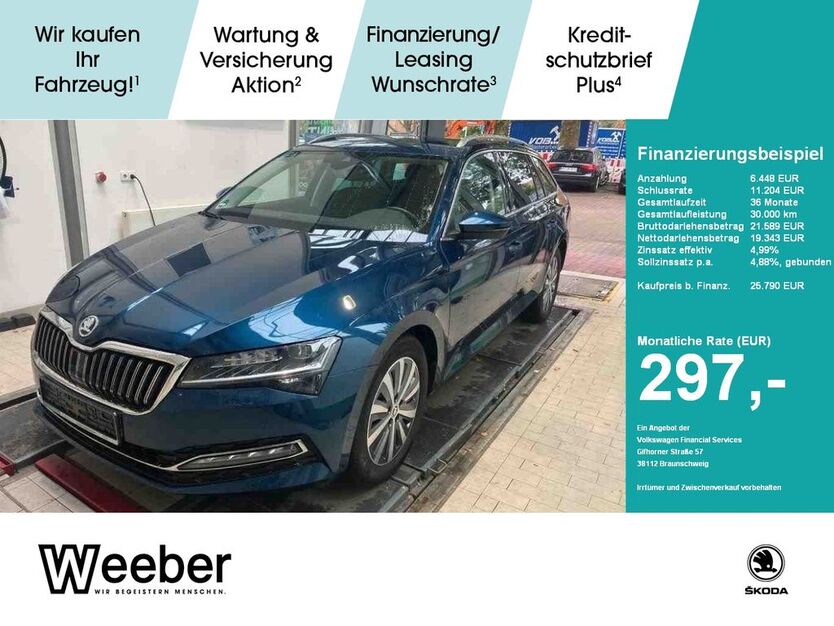 Skoda Superb 87.789 km 25.790 € Leonberg 71229