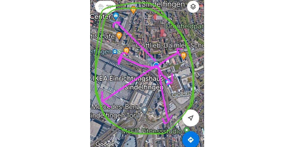 Etagenwohnung Sindelfingen Sindelfingen (Stadt) - 3 Zimmer, 98 m&sup2;, 1.300&euro; | Angebot:26415224